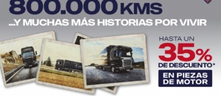 Scania lanza una campaña con descuentos para el mantenimiento de vehículos